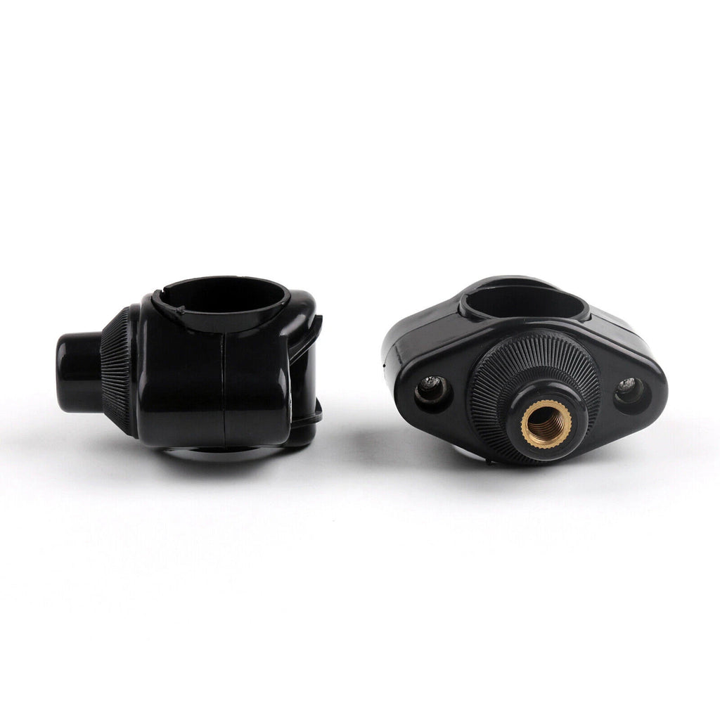 Set of 2 Windshield Mounting Hardware Handlebar Clamps for