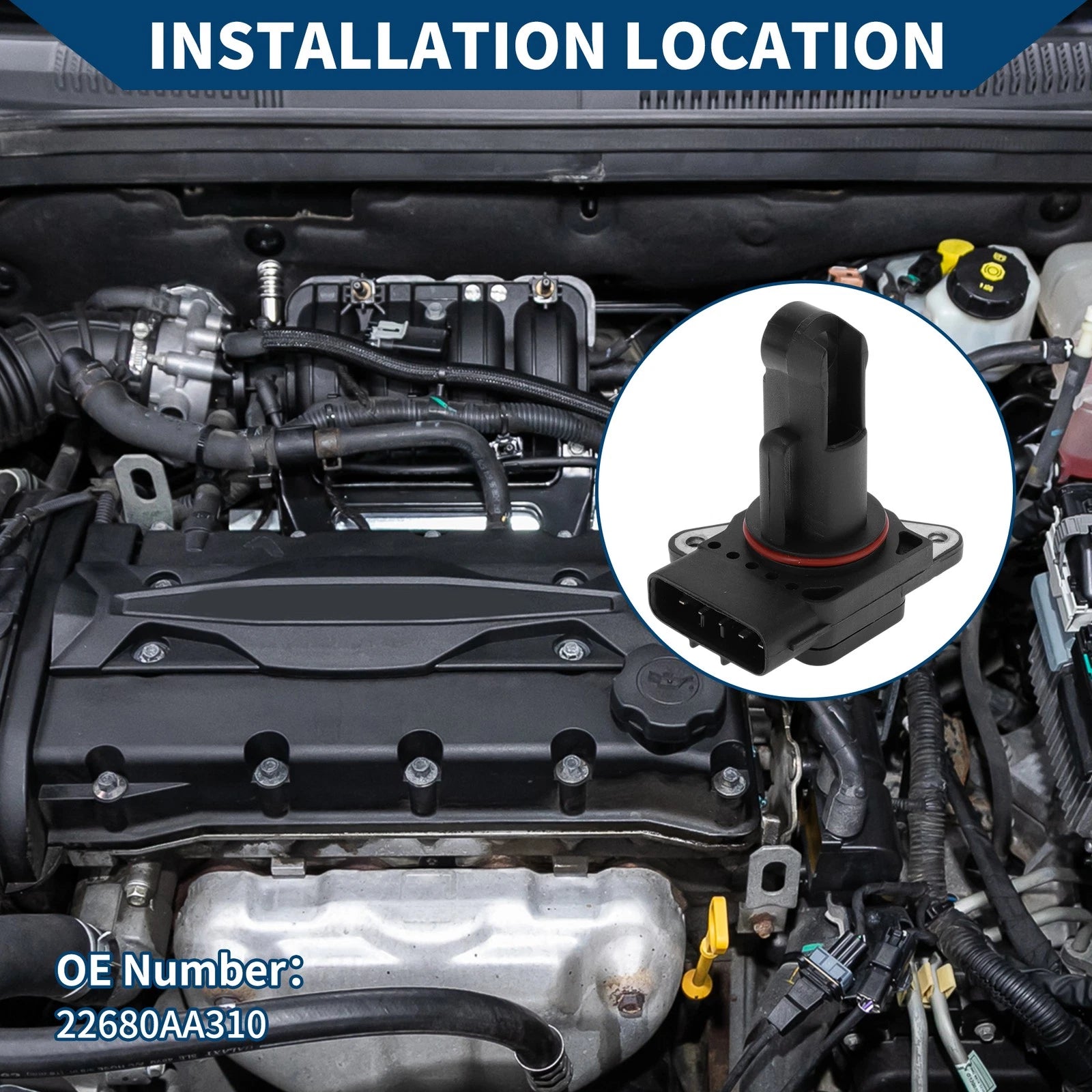 Mass Air Flow Sensor Replacement for Subaru Forester (1997–2002)