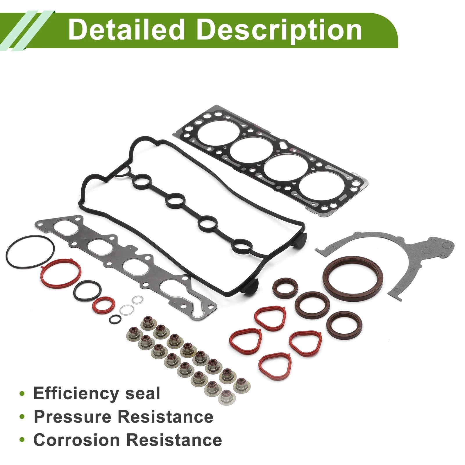 Cylinder Head Gasket Kit Replacement for Chevrolet Aveo 1.6 (2012–2018)