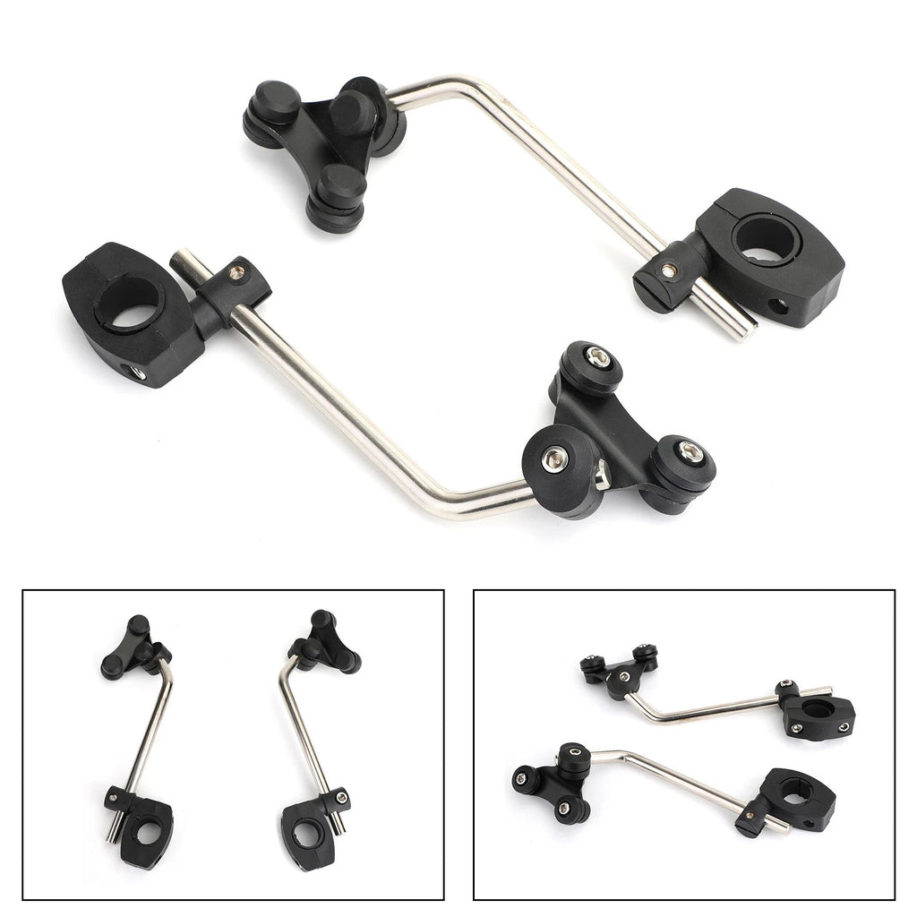 Universal Windscreen Bracket 7/8" 22mm Handlebar Mount Clamp