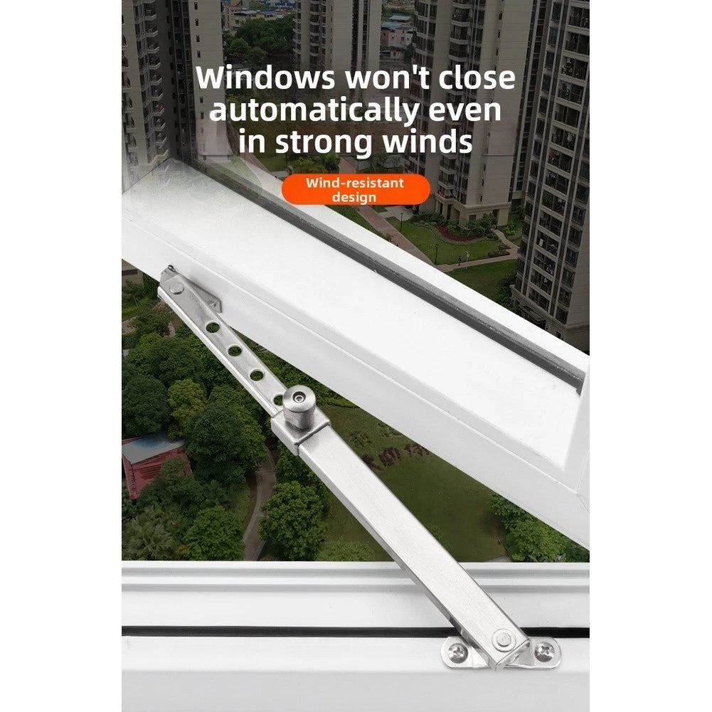 Telescopic Stainless Steel Hinge for Windows (7 Position Adjustment)