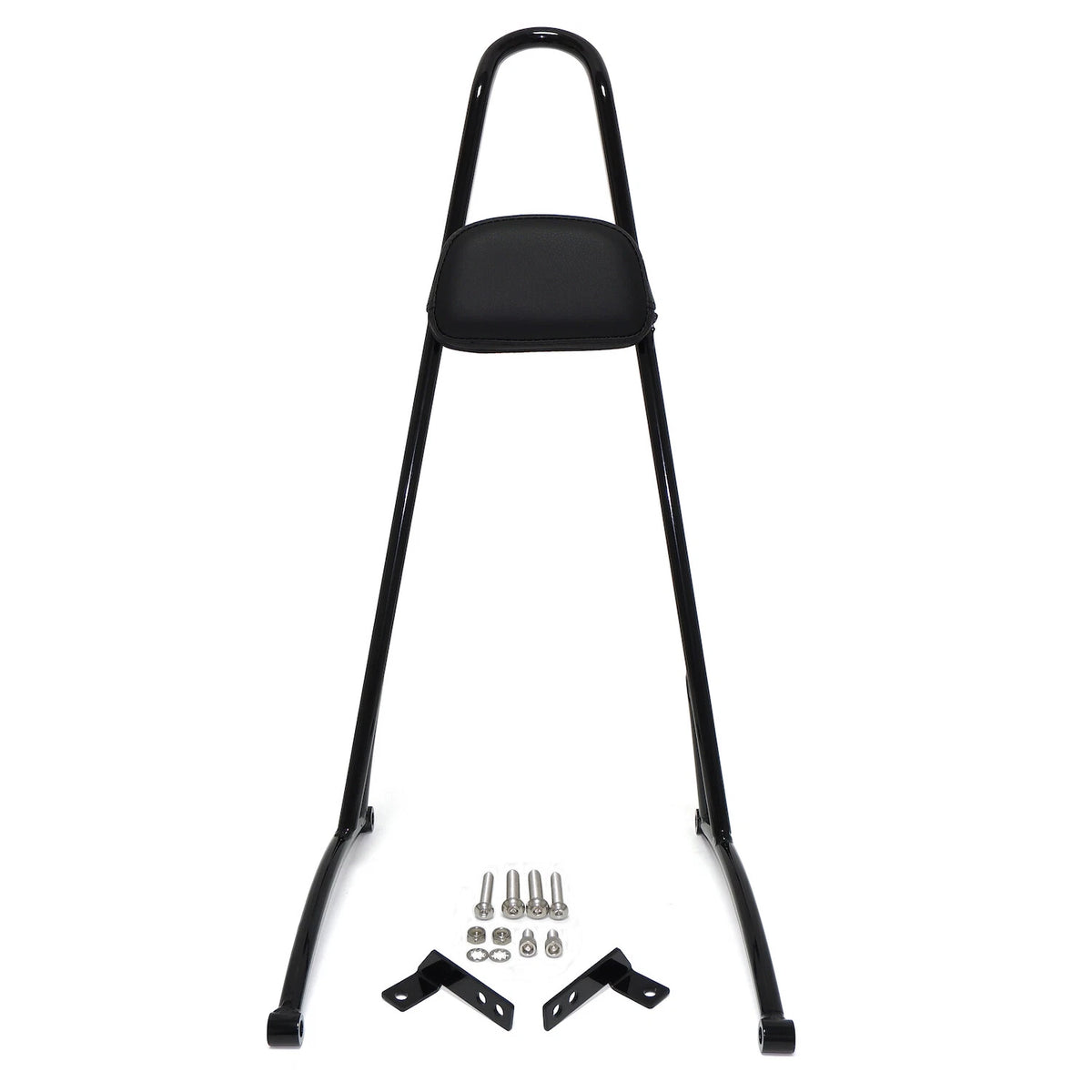 20" Black Passenger Backrest Sissy Bar for Harley Dyna FXD (2006–2017)