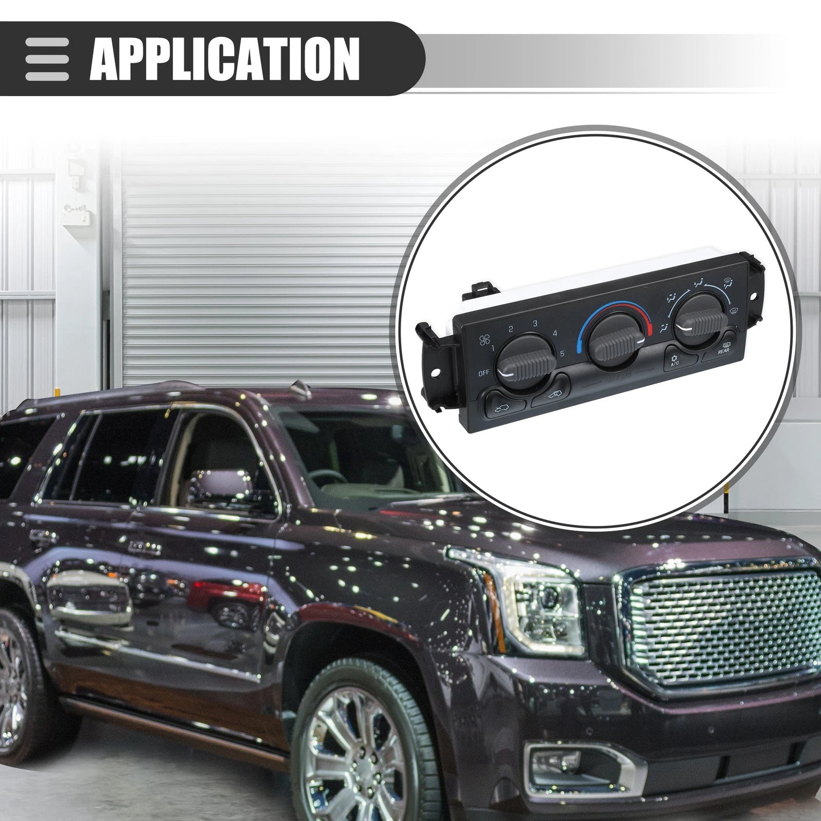A/C Heater Climate Control Panel for Chevrolet Silverado 1500 (1999–2002)