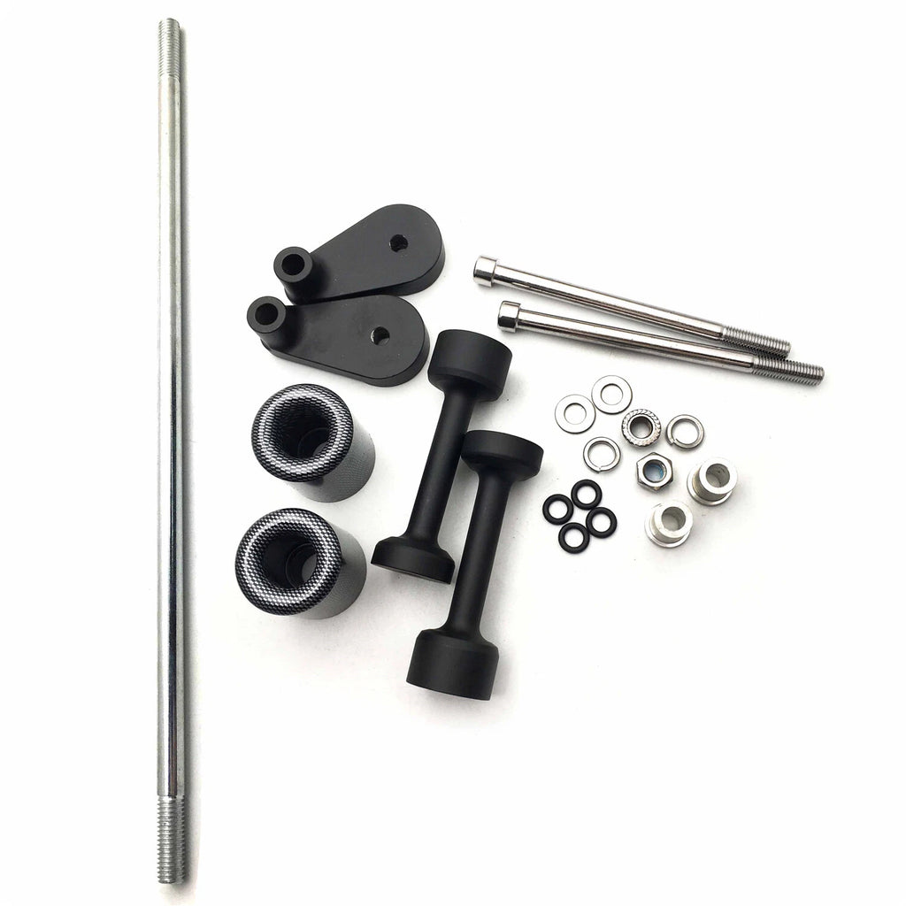 Frame Slider Crash Protector for Kawasaki Ninja 250/250R/EX250 (2008–2013)