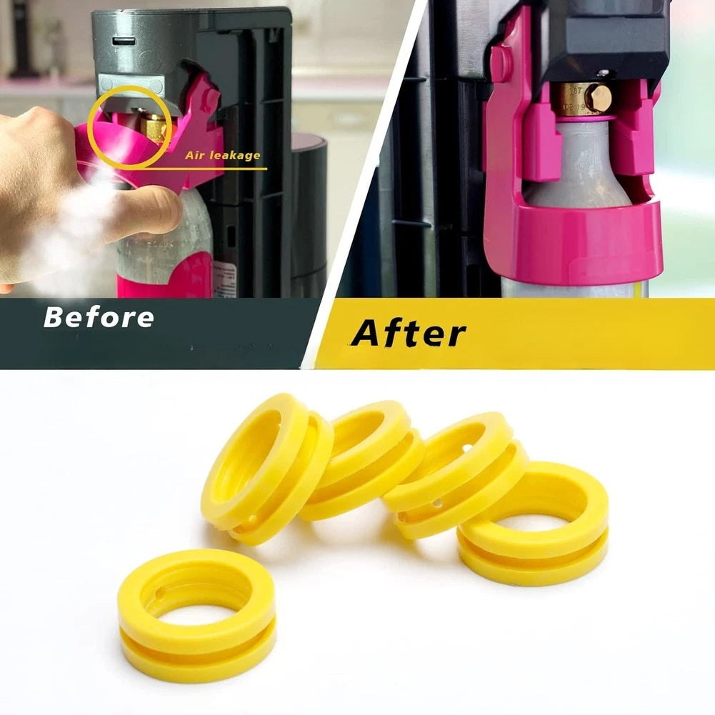 Set of 5 Rubber O Rings for Sodastream Sparkling Water Maker