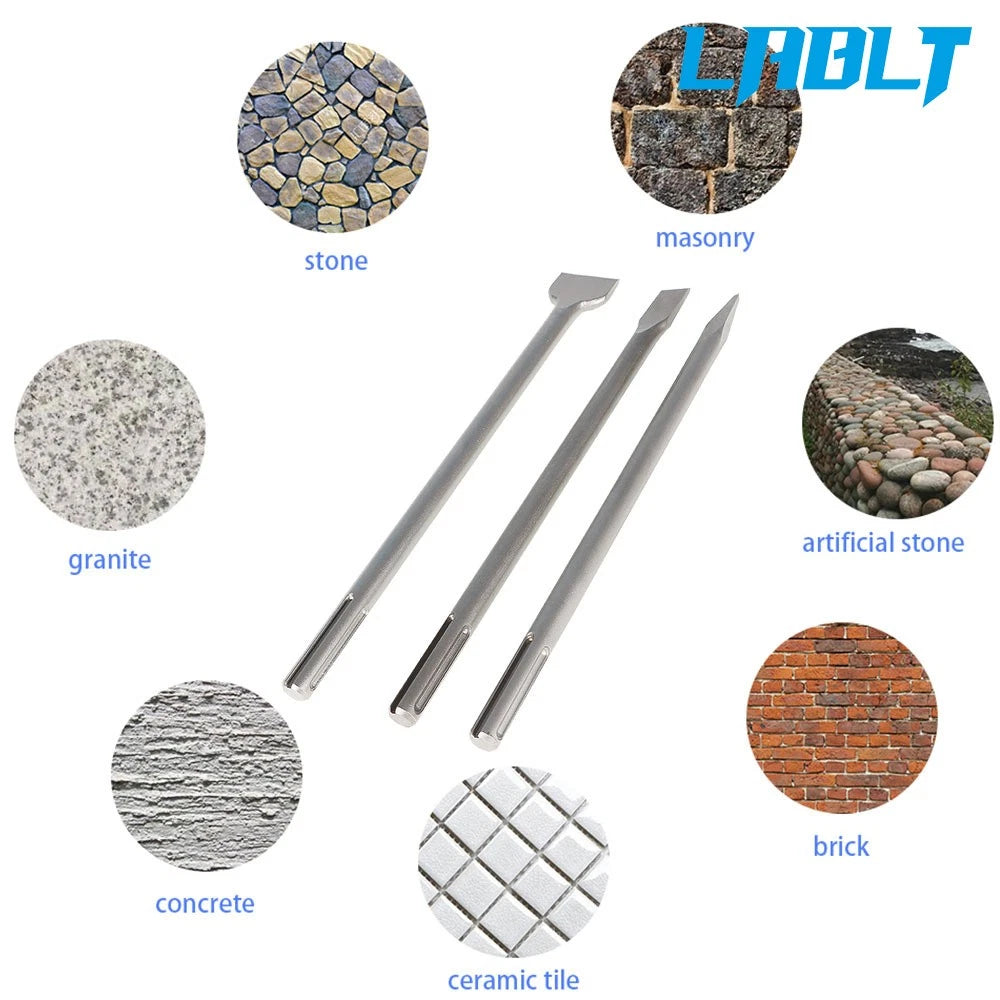3X 16" SDS Max Bits Set for LABLT (Compatible with )