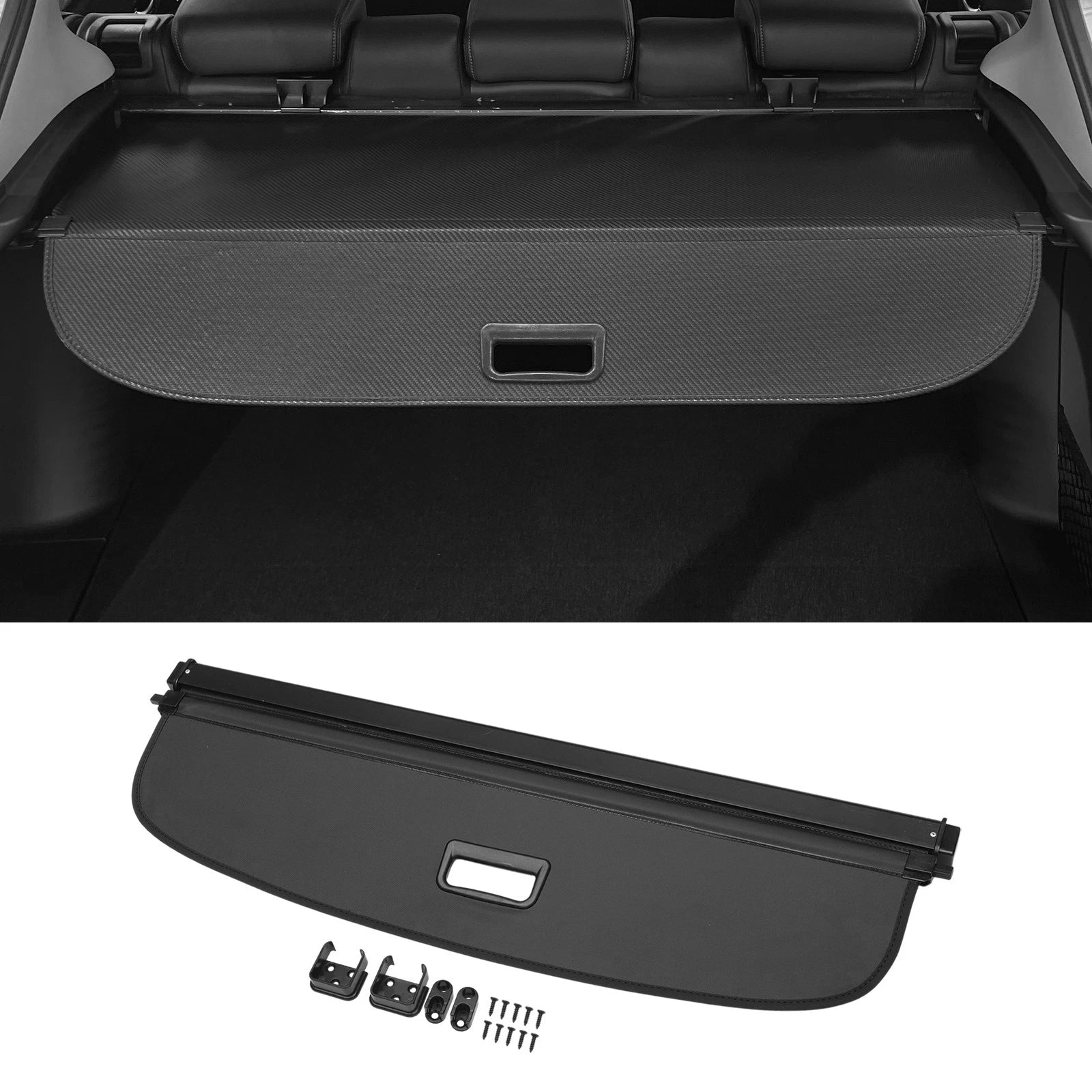 Retractable Cargo Cover Trunk for BMW X2 F39 (2018–2023) Gloss Black
