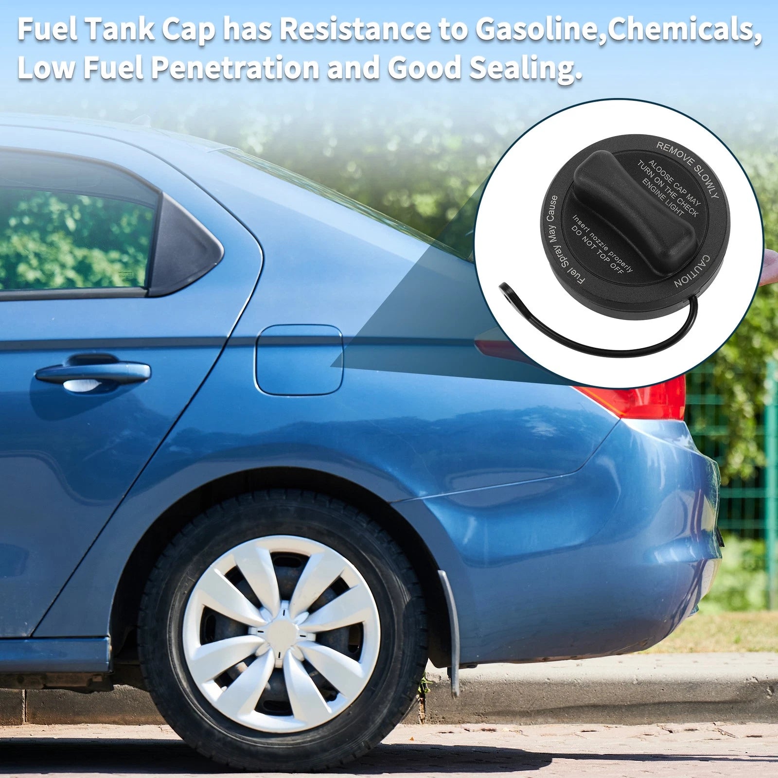 Gas Fuel Cap Replacement for Mercedes-Benz C230 (2001–2007)