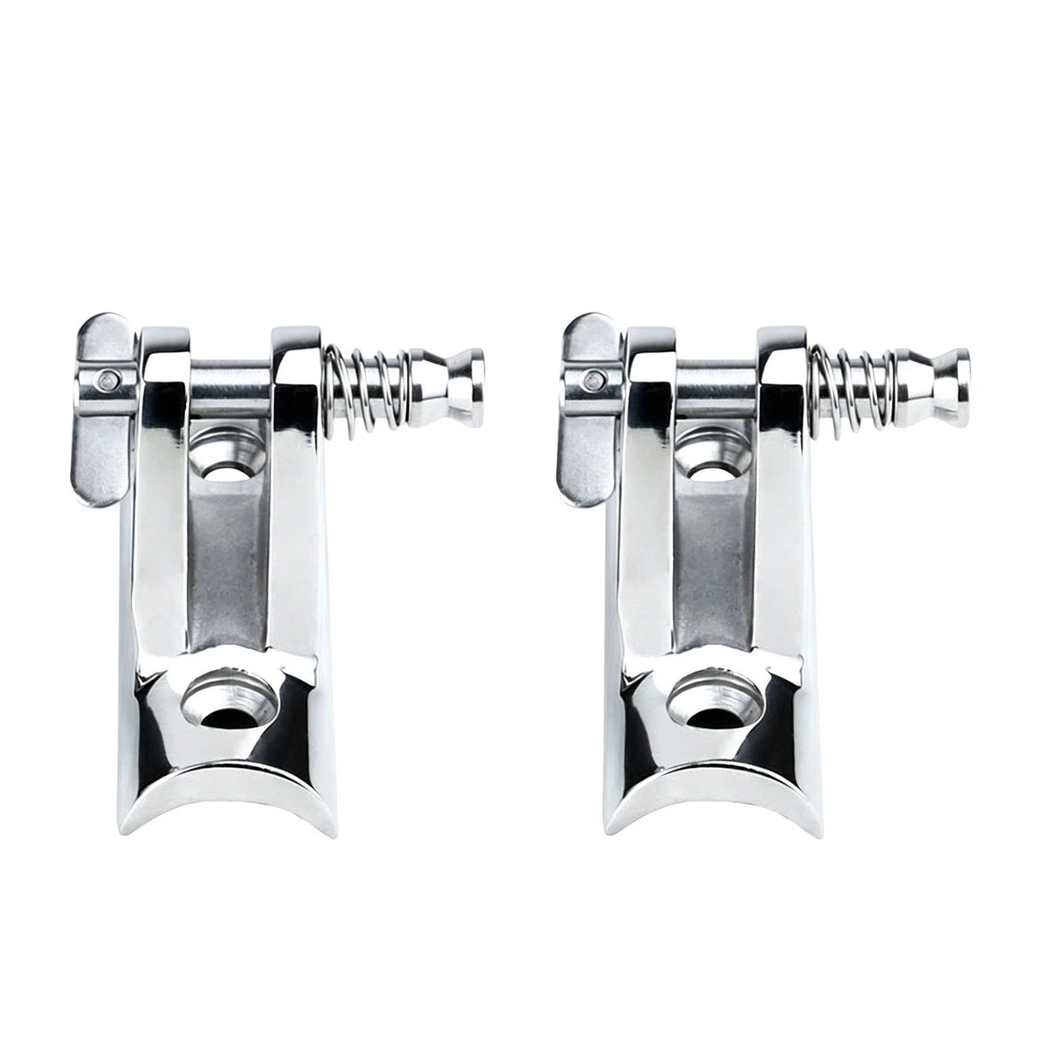 Set of 2 Top Deck Hinges 7/8 in 316 SS for Kayak Canoe Boat