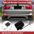 Tow Hook Cover Cap Replacement for BMW X5 E70 (2011–2013) Black