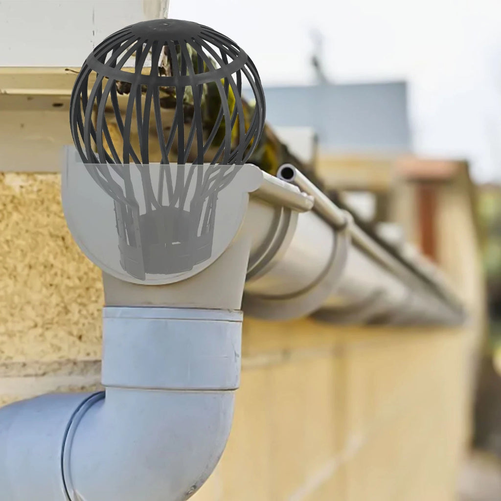 Set of 4 Downpipe Protection Leaves for Gutter Closure