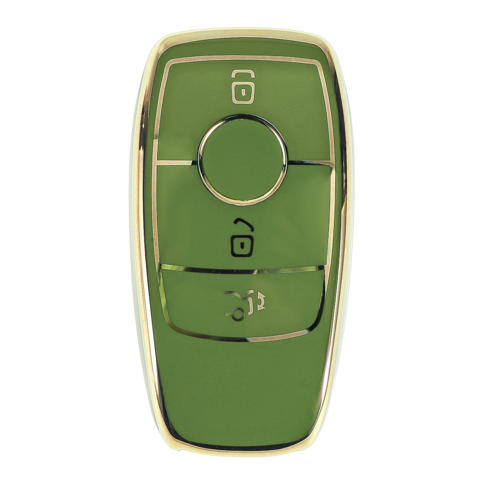 TPU Car Key Case Replacement for Mercedes Benz E Class 3 Button (2010–2023)