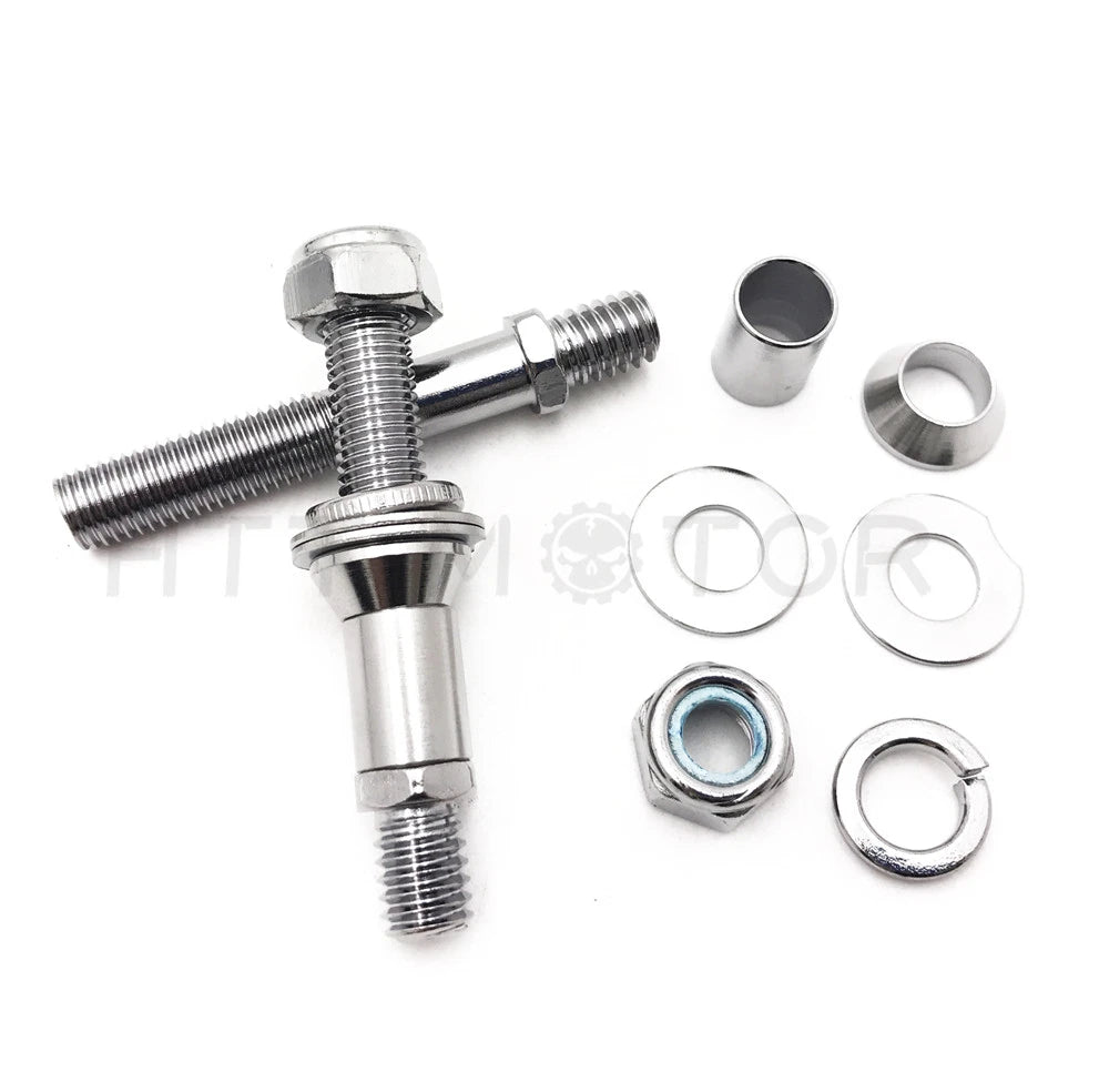 Pair Turn Signal Light Mount Bolt Adapter for Harley Custom Ch