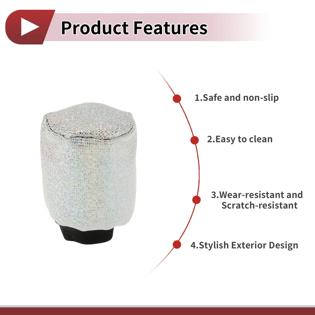 Rhinestone Gear Knob Protector for Universal Cars