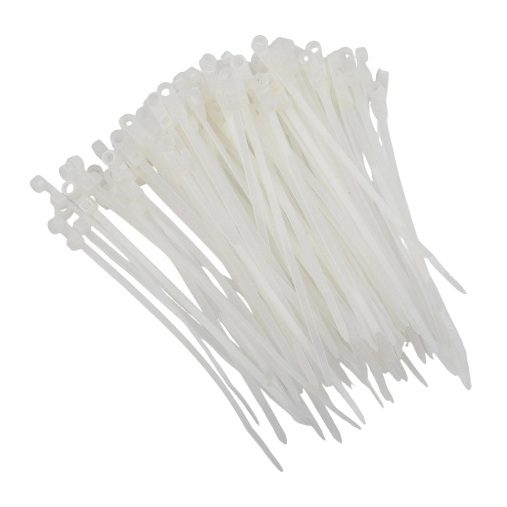 100PCS Self Locking Nylon Cable Ties for Secure Fastening