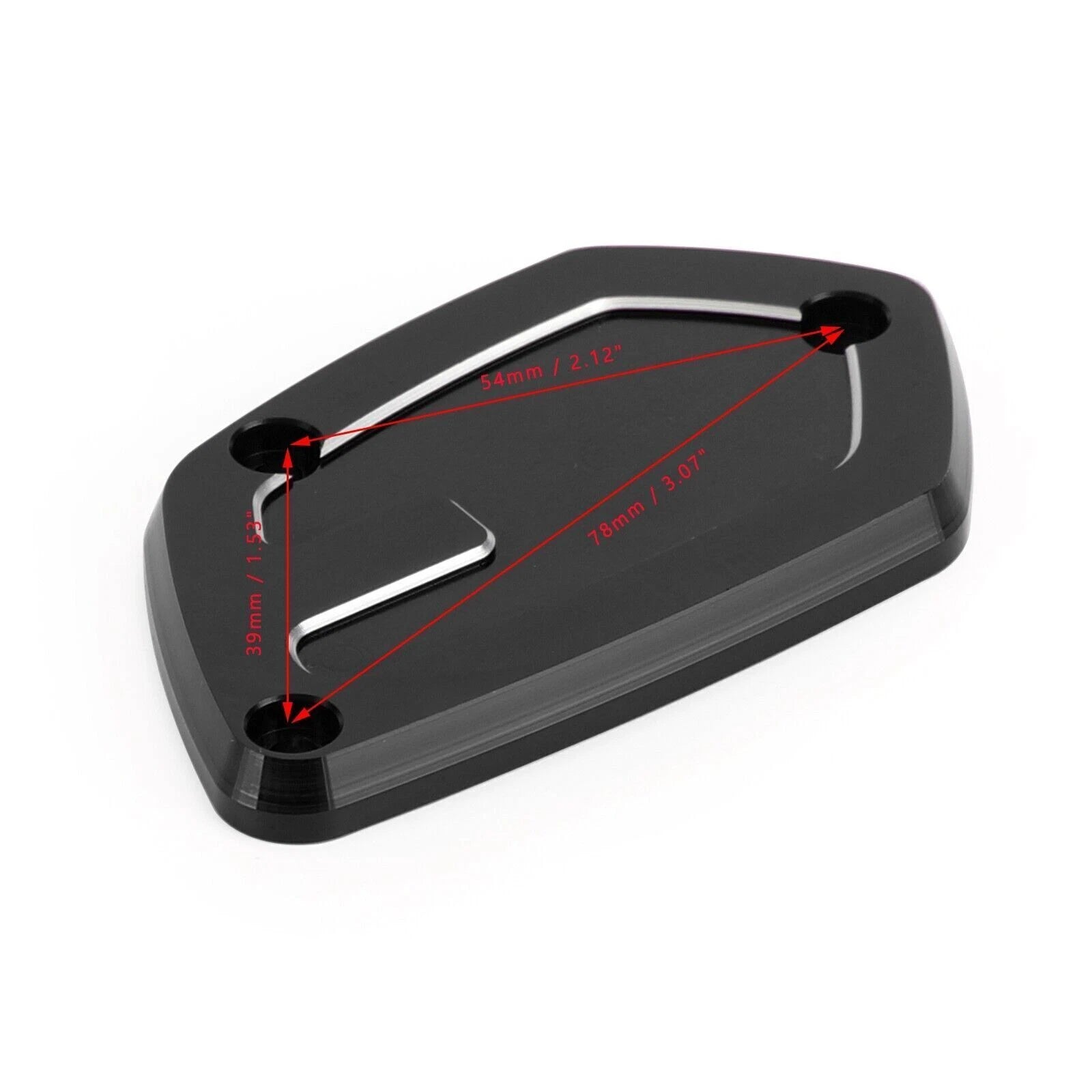 CNC Front Brake Reservoir Cap for BMW F900R F900XR S1000R S1000XR (2015–2021)