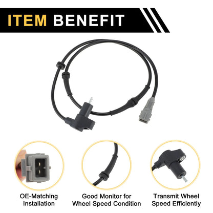 ABS Wheel Speed Sensor No. 454550 for Peugeot 307 (1997–2005)