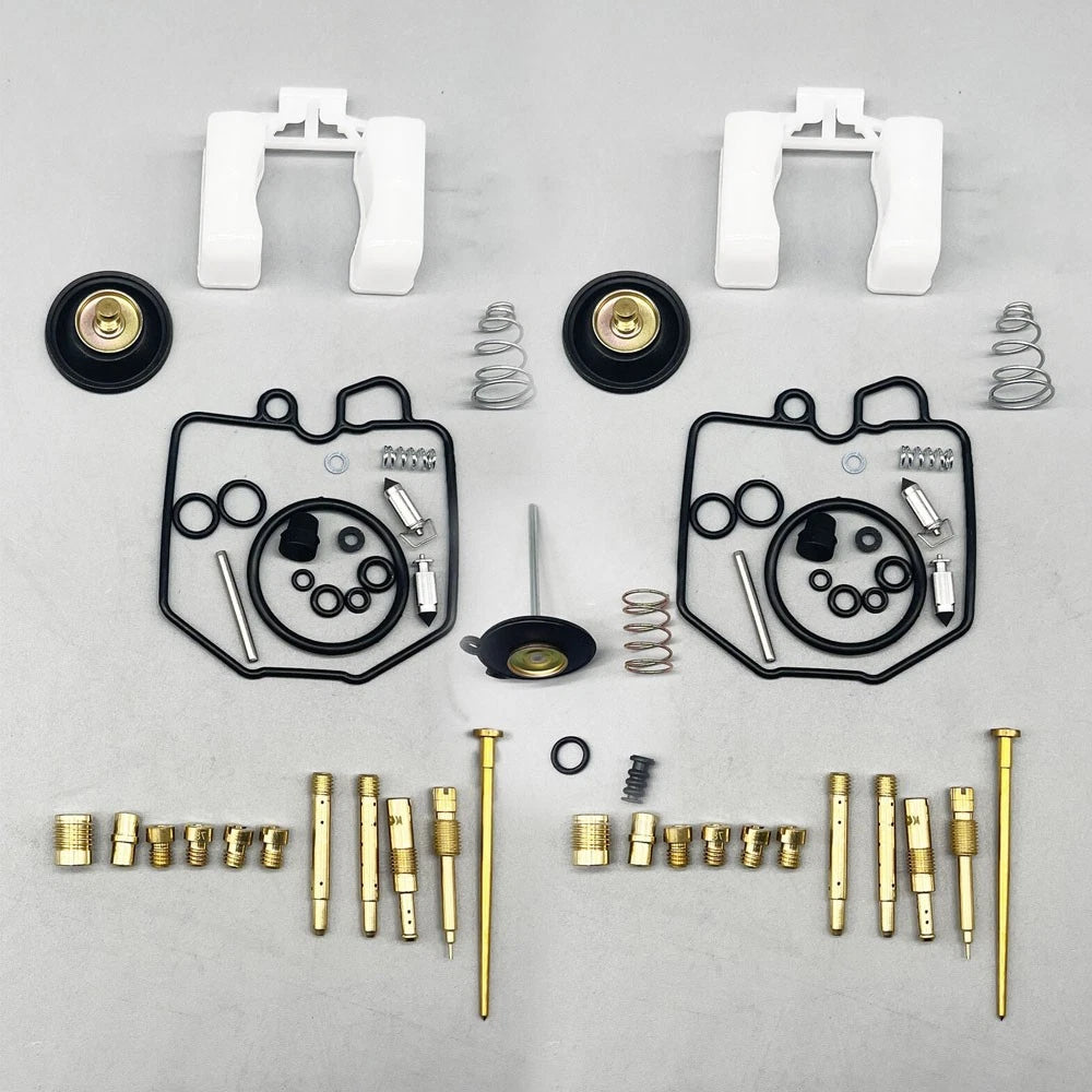 2X Carburetor Repair Rebuild Kit for Honda Hawk 400 CB400T (1980–1981)