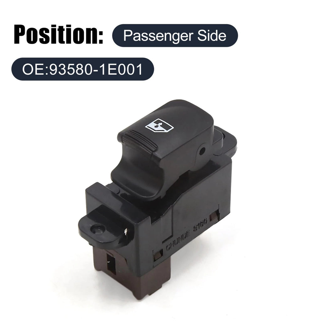 Power Window Switch Passenger Side Replacement for Hyundai Accent (2007–2010)