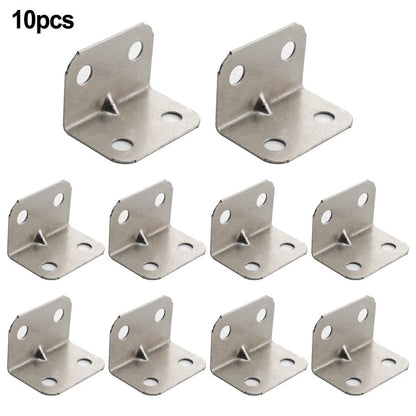 10pcs Corner Code 30x20mm Brushed Finish for Home Improvement