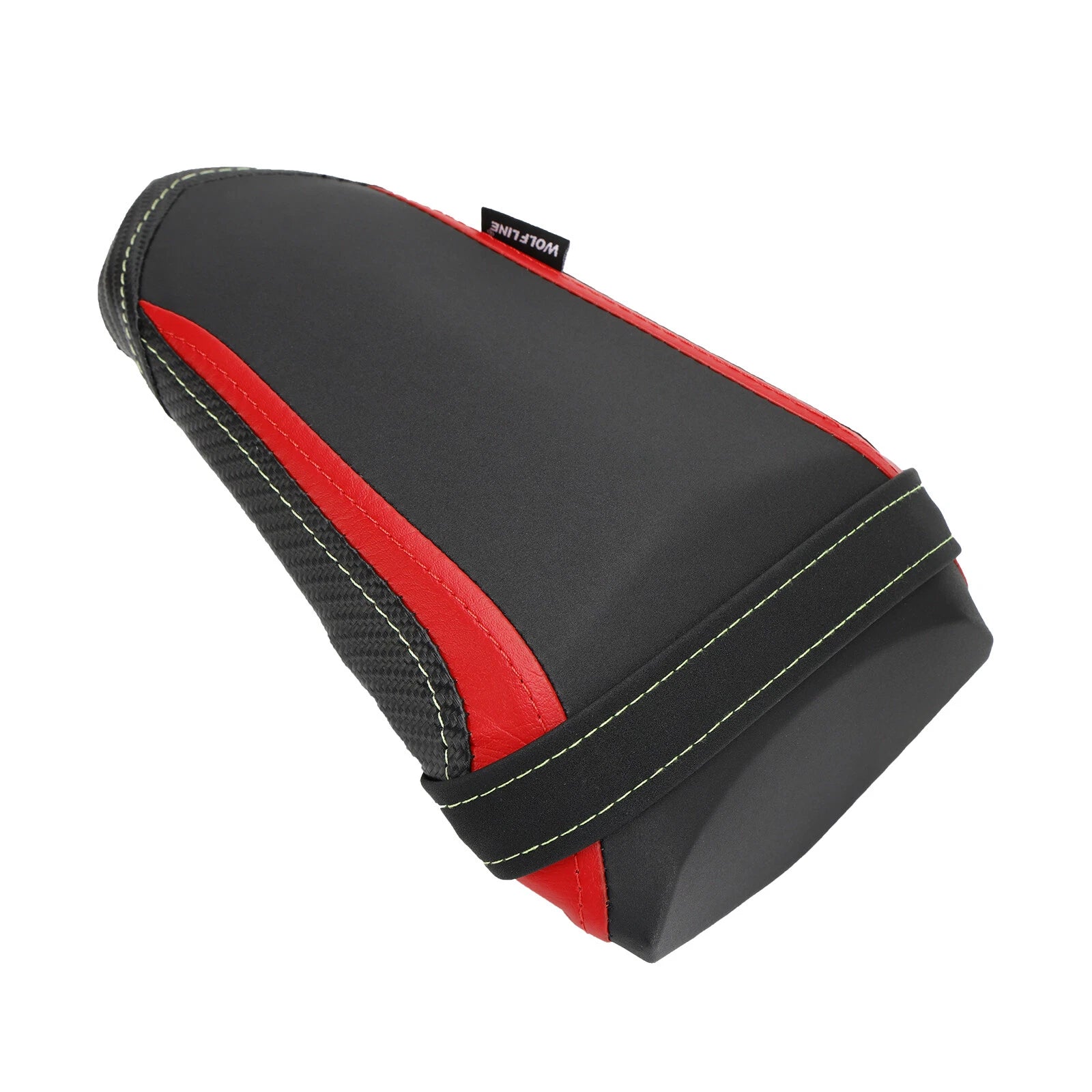 Rear Passenger Seat Pillion Saddle Flat Red for Yamaha YZF-R7 (2021–2022), R1 (2015–2022)