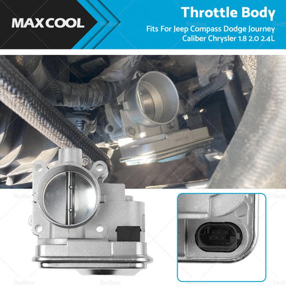 Throttle Body Unit for Jeep Patriot Compass Dodge Caliber 2.4L (2007–2017)