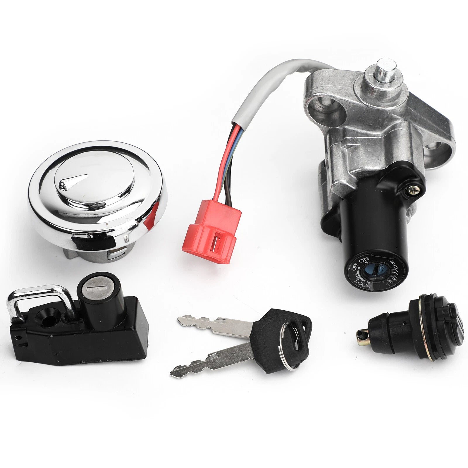 Ignition Switch Lock Set for Yamaha V Star XVS (2000–2019)