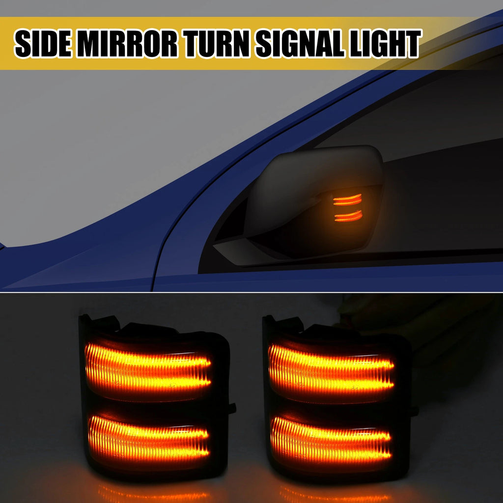 Mirror Turn Signal Light Replacement for Ford F-350 Super Duty (2011–2016)