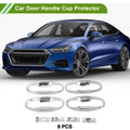 Car Door Handle Cup Protector Set for Subaru XV (2018–2022) Chrome 8 Pcs