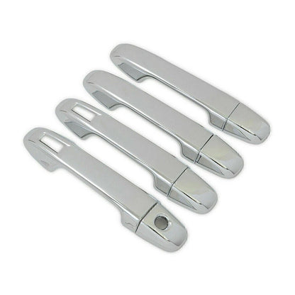 Set of 8 Door Handle Cover Panels for Subaru Forester (2019–2022) Chrome
