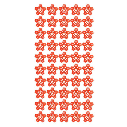 50pcs Tile Leveling Spacers Clips Set - 1mm, 1.5mm, 2mm, 2.5mm, 3mm