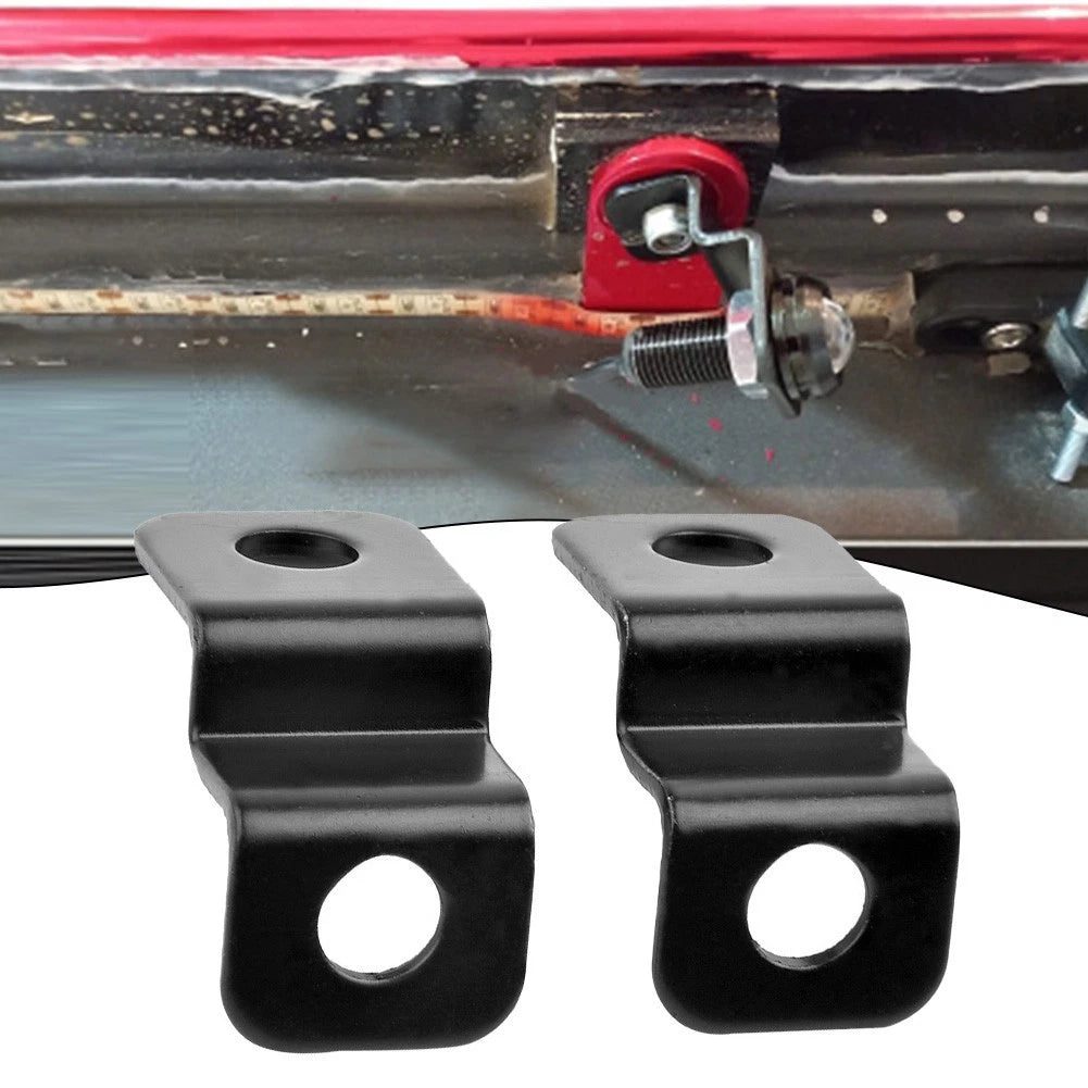 2X Metal Light Bracket for Motorcycle Turn Signals Fork Clamp