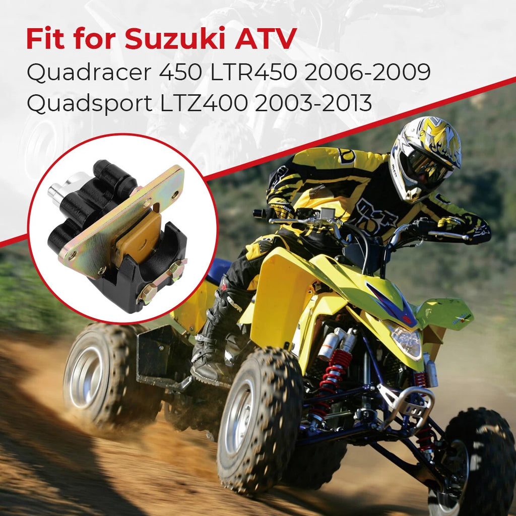 Rear Brake Caliper & Pads for Suzuki Quadracer 450 LTR450 (2006–2009)
