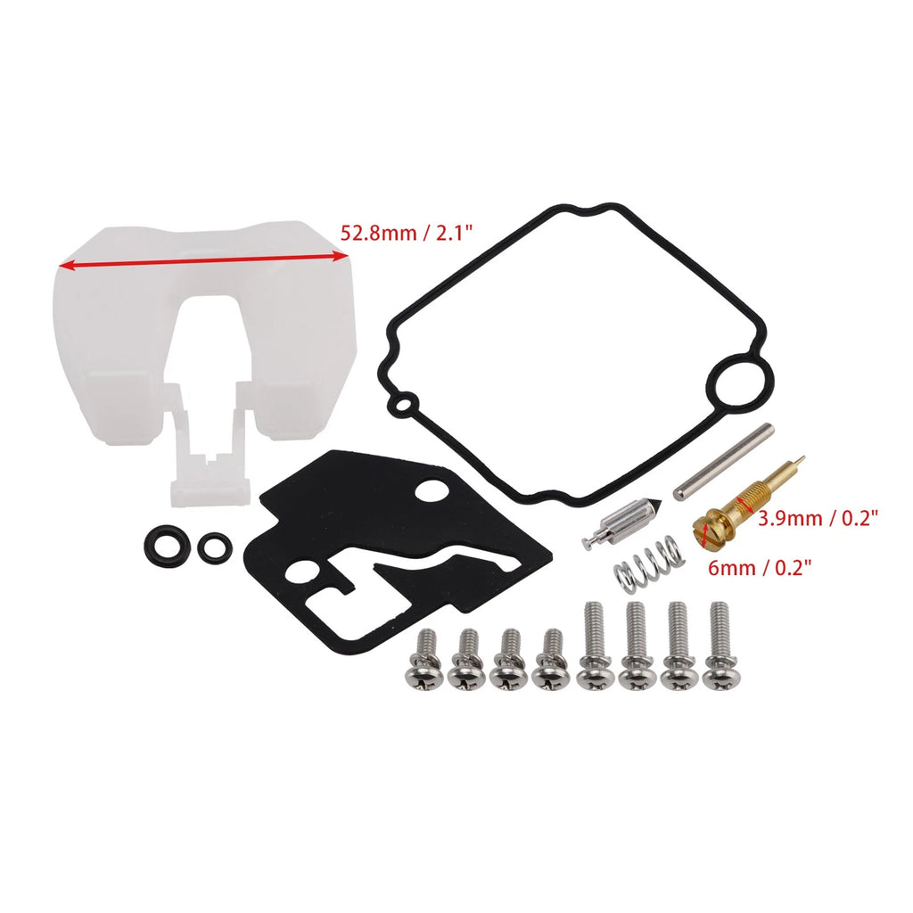 Carburetor Rebuild Kit for Tohatsu MFS8 MFS9.8 (1990–2023) 3V1-87122-0