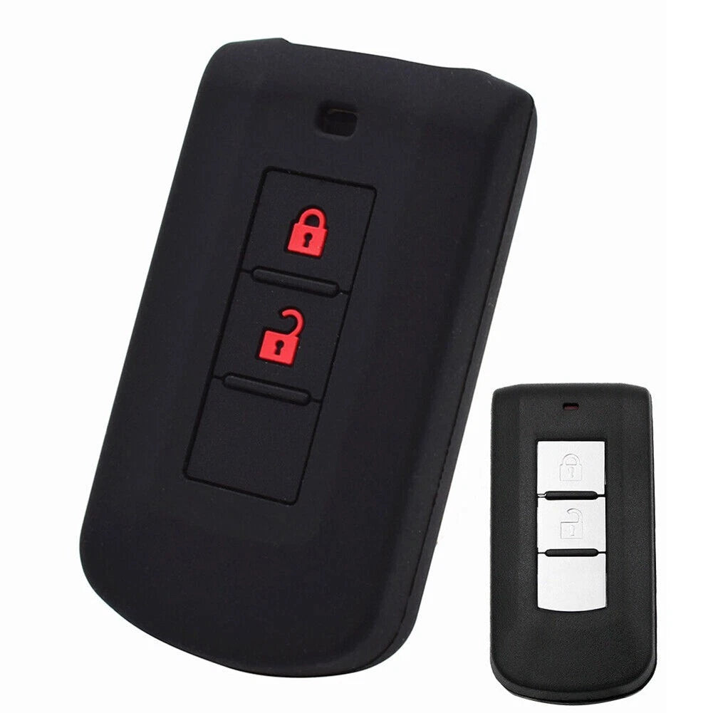 Silicone Key Case Cover for Mitsubishi Outlander, Eclipse, Pajero