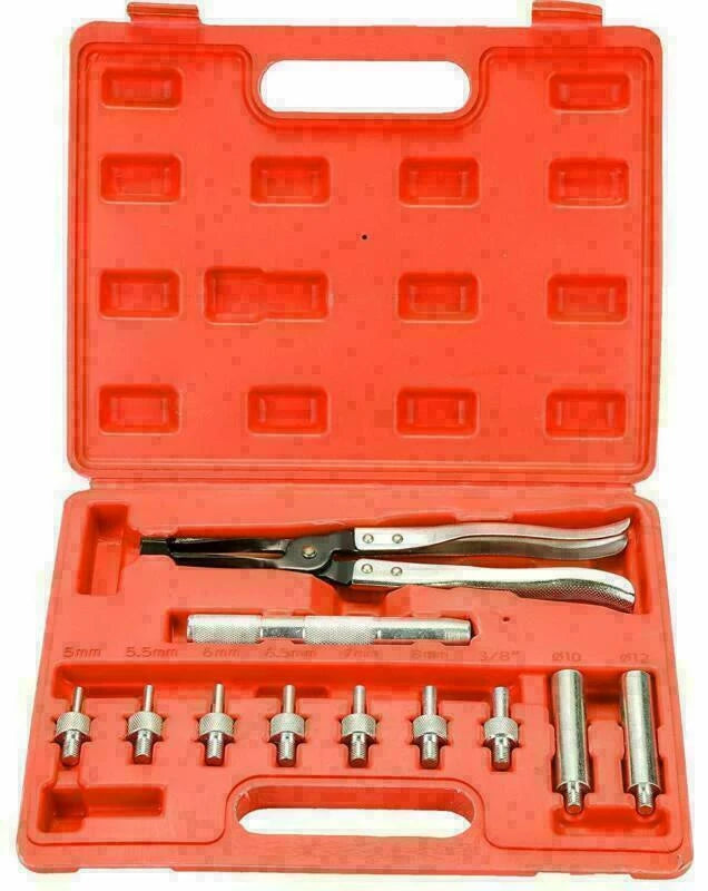 11Pcs Valve Oil Stem Seal Remover Installer Tool Kit for Car Truck