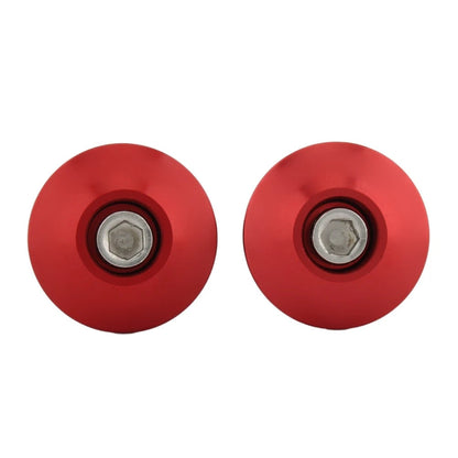 Handlebar End Caps for Motorcycle Dirt Bike 7/8" (Universal) - Red
