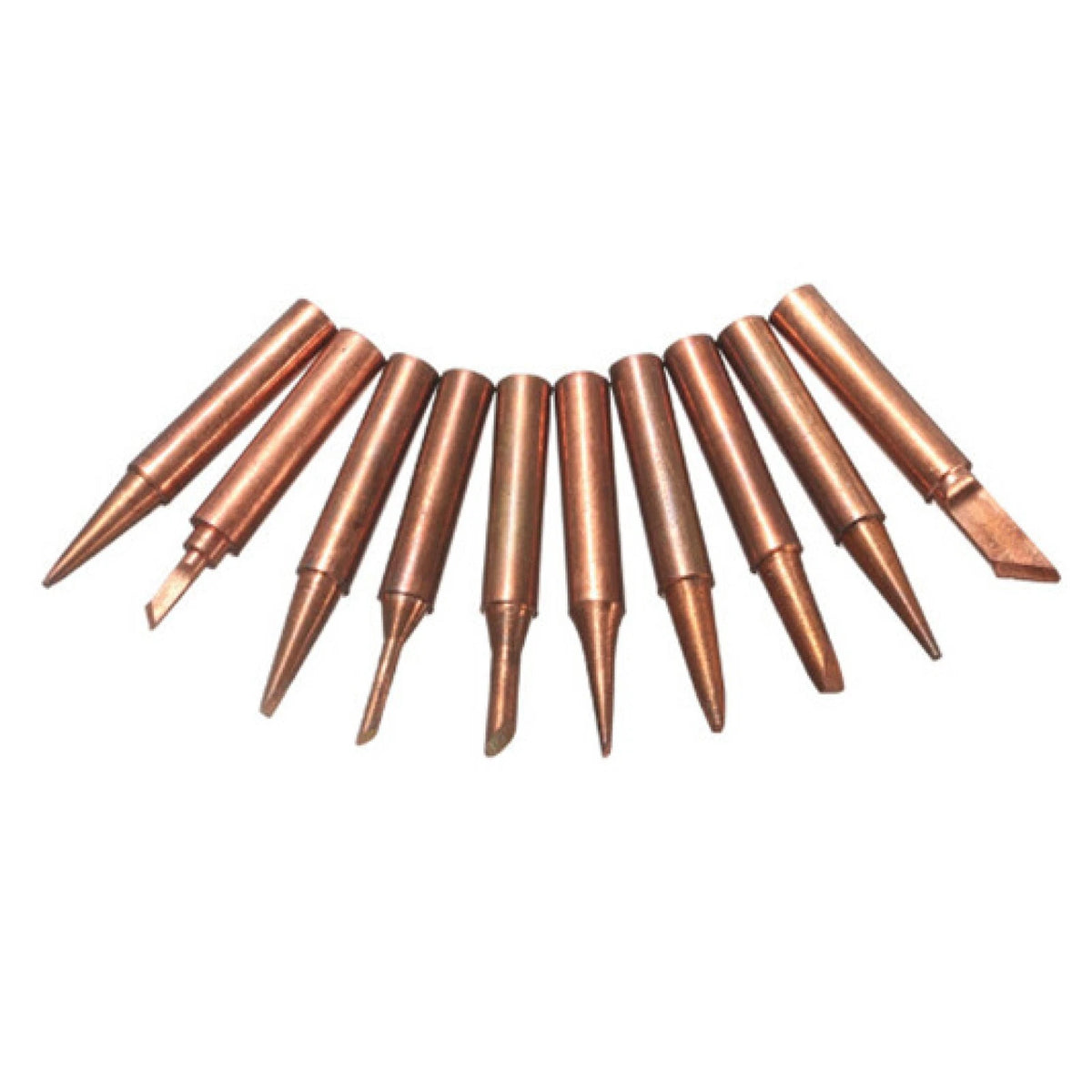 10X 900M-T Soldering Tips for Electric Iron (Compatible with )
