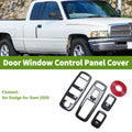 Window Switch Bezel Cover Set of 4 for Dodge Ram 2009–2018