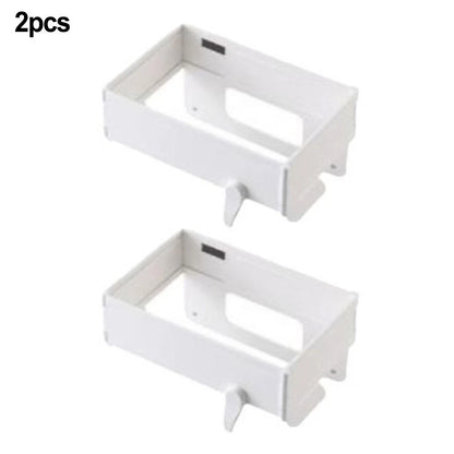 2X Foldable Plastic Trash Bag Holder for Kitchen and Outdoor Use