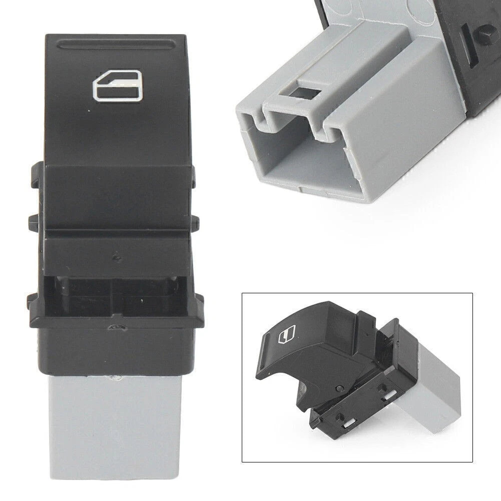 Window Switch for VW Golf Mk5 (2003–2009) - ABS Plastic, Black