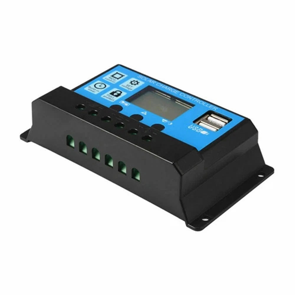 Solar Charge Controller with LCD Display for Home Use