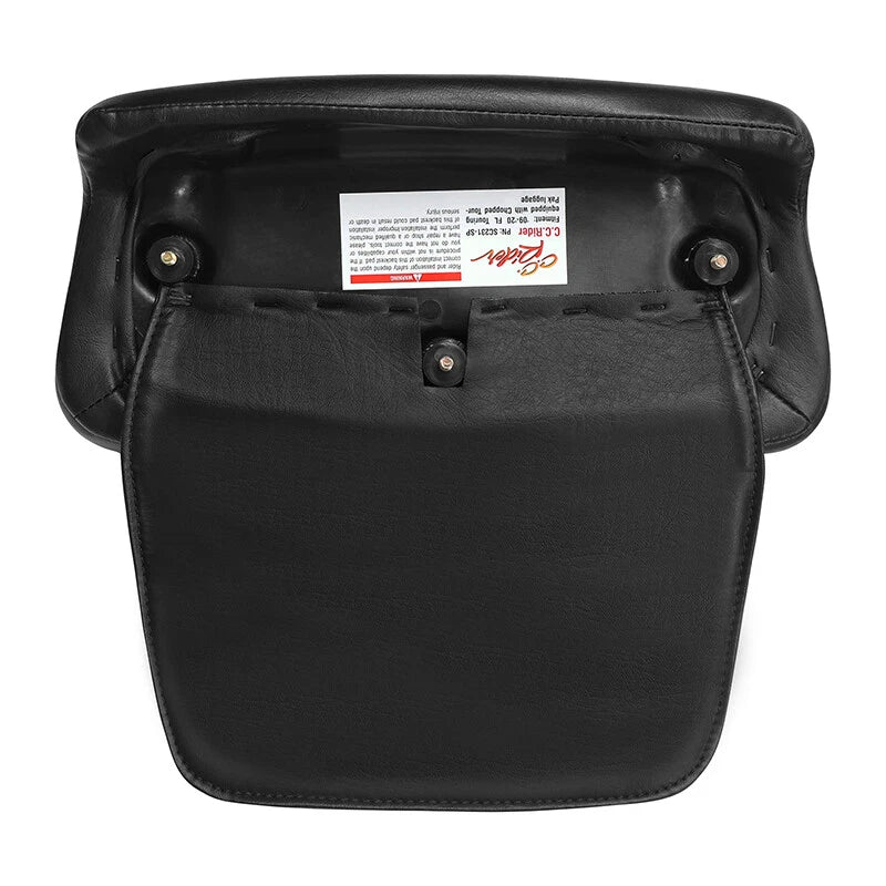 Razor Chopped Trunk Backrest for Harley Touring Glide (2014–2025)