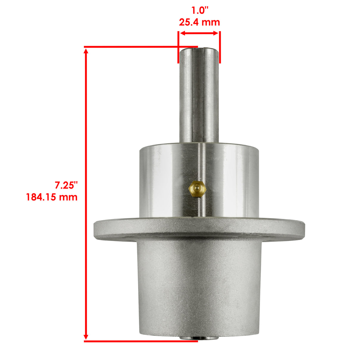 Deck Spindle and Pulley Heavy Duty for Scag SSZ-16 18 SR-18 (2011–2018)