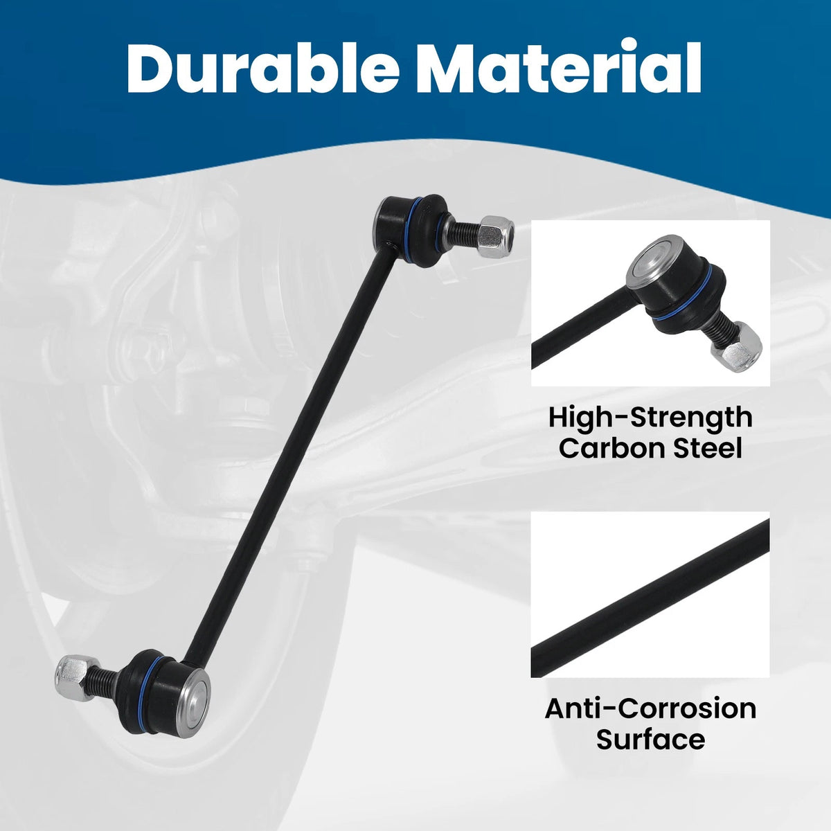 Front Stabilizer Bar Link for Kia Sportage (2014–2022) K750523 Steel