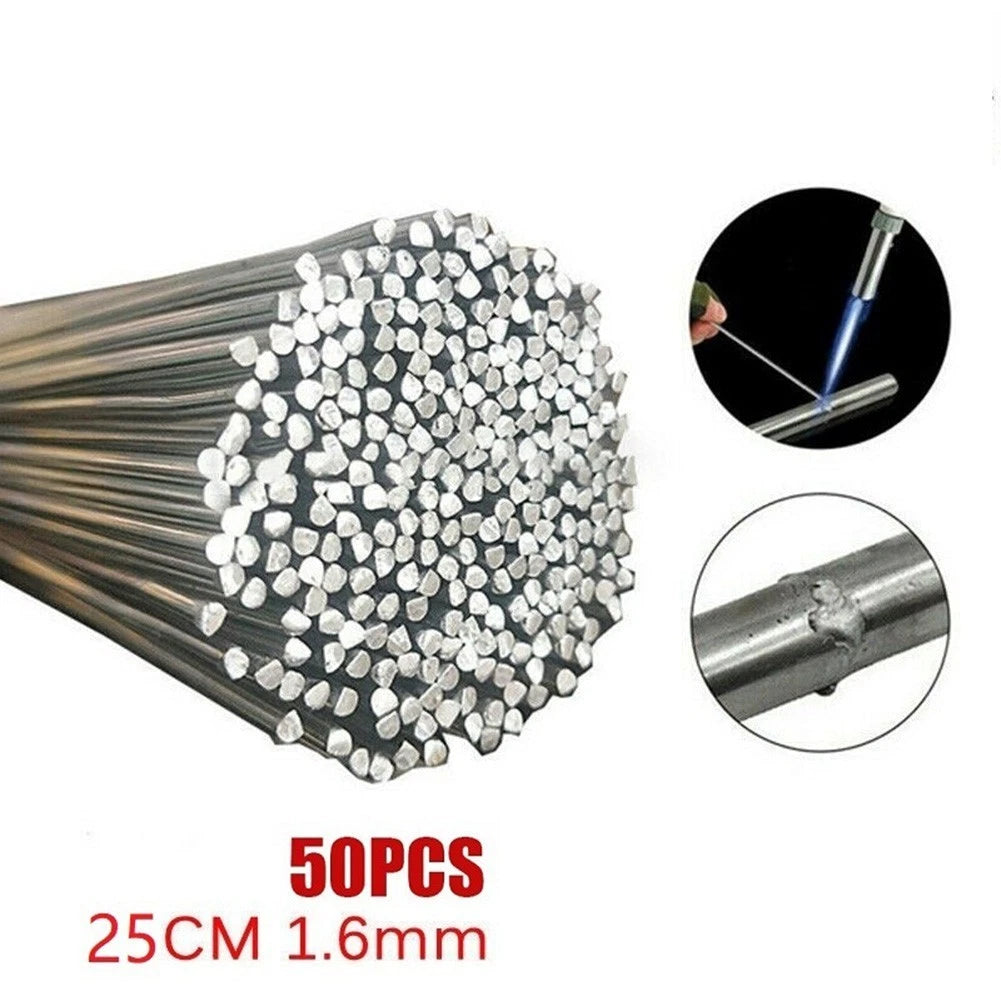 50pcs Aluminium Solder Welding Rods Low-Temperature Brazing
