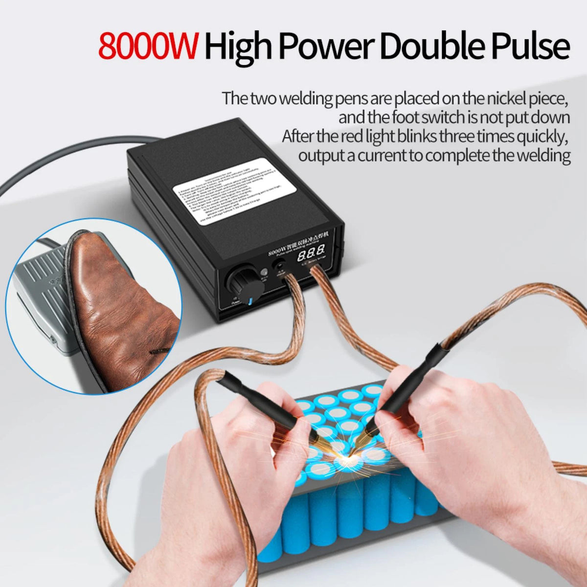 Spot Welder Machine Kit for 18650 Battery (DIY)