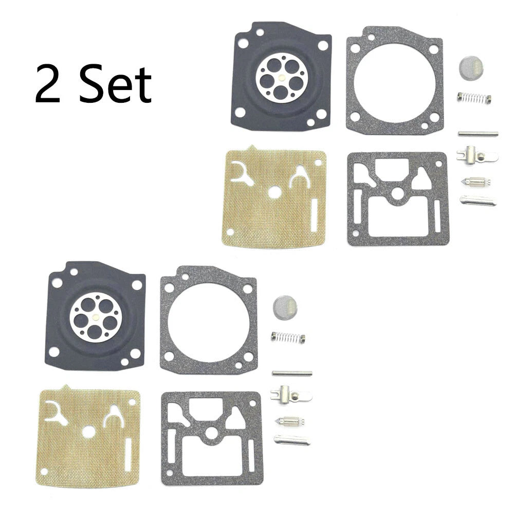 2X Carburetor Rebuild Kit for Husqvarna 362 365 371 (Zama RB-60 C3M-EL2A)