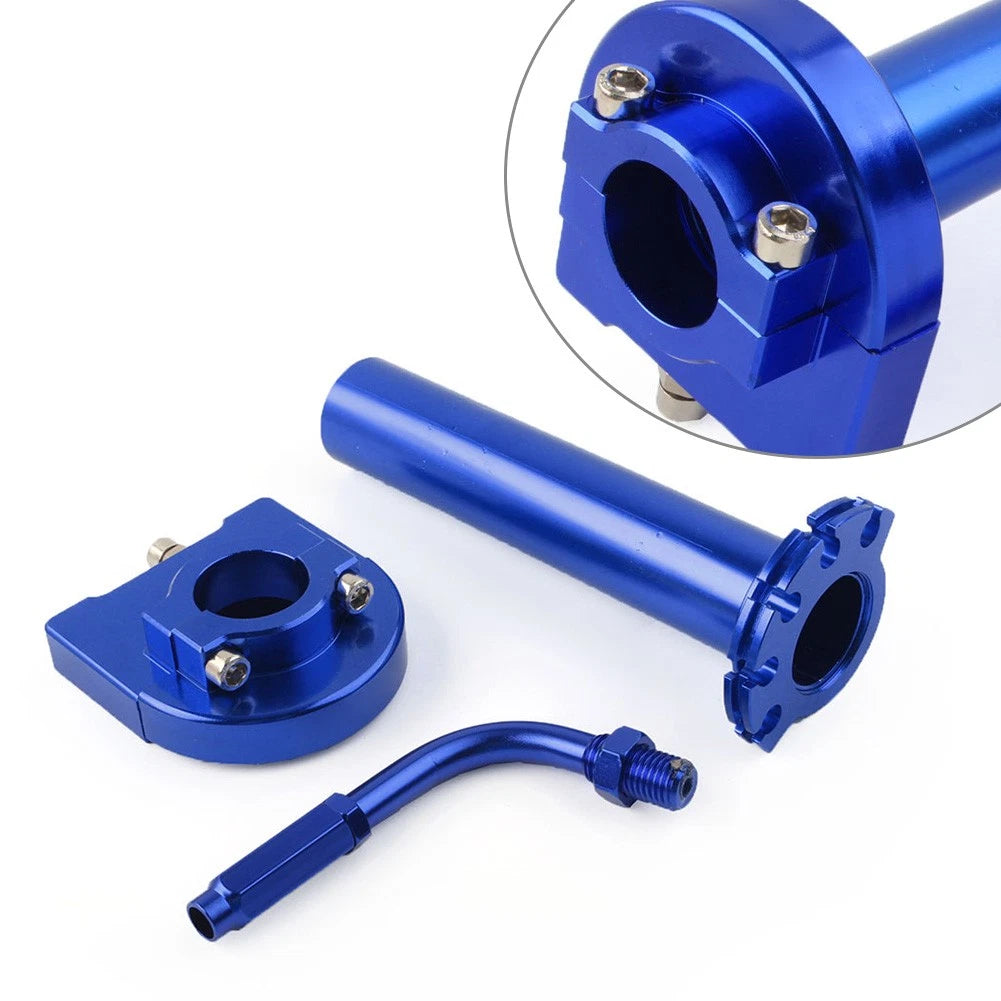 Throttle Cable Adjuster for Universal Motorcycle (90) - Blue