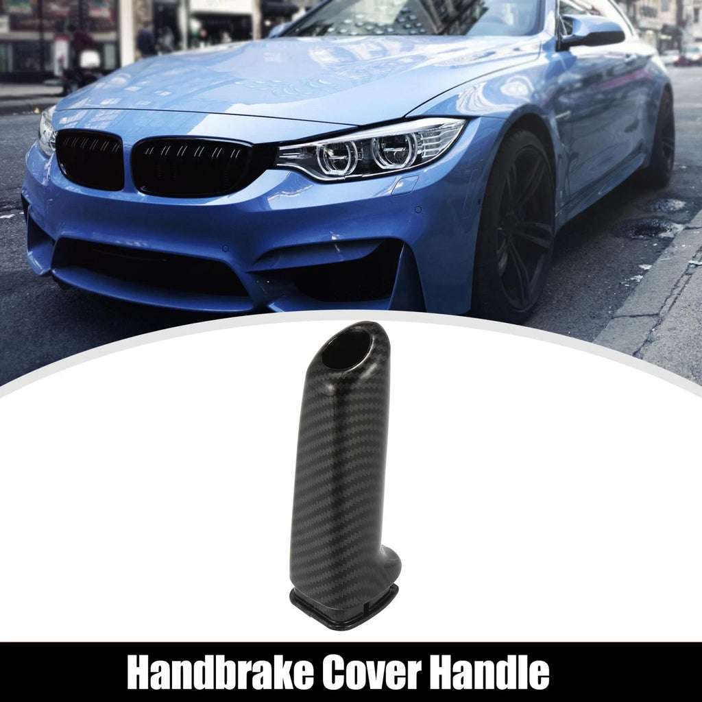Handbrake Cover Handle Carbon Fiber Pattern for BMW 3 Series (2012–2019)